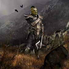 Image Recruit Orc Card Art Png Elder Scrolls Fandom Powered By Wikia Elder Scrolls Art Skyrim Orc Elder Scrolls