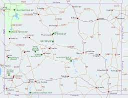 The estimated population of colorado was 5,695,564 on july 1, 2018, an mass of 13.25% back the 2010 united. Map Of Wyoming