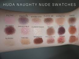HUDA Naughty Nude Eyeshadow Palette : Review, Swatches + Eye Looks. - Laura  Louise Makeup + Beauty