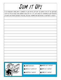 Current Events Worksheet For Middle High School Free Current Events Worksheet School Worksheets Current Event Lesson Plans