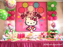 Decoration For Hello Kitty Party Hello Kitty Theme Party Hello Kitty Birthday Party Decorations Hello Kitty Birthday Party