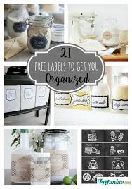 Our garage is one of the least. 21 Free Labels To Get You Organized Printables Tip Junkie