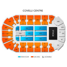 Covelli Centre 2019 Seating Chart