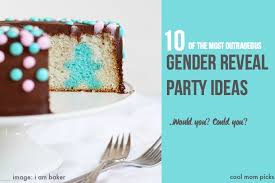 Unique gender reveal ideas pinterest. 10 Of The Most Outrageous Gender Reveal Party Ideas