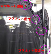 車中泊グッズ meltec ウィンドーネット wp 33 取付に際して ホンダ フリードスパイクハイブリッド by まめぱぱ みんカラ 車中泊 車 みんカラ