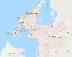 This place is situated in cartagena (dist. My Mappy Place Add It To The Wishlist Map Of Cartagena Colombia