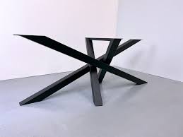 pied de table metal mikado fabrication artisanale francaise pied de table metal table metal pieds de table
