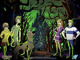 A scooby doo wallpaper with scooby doo and shaggy running away from the famous medicine man. Scooby Doo Halloween Wallpapers Top Free Scooby Doo Halloween Backgrounds Wallpaperaccess