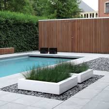 Moderne Gartengestaltung Beispiele Pflanzkubel Als Akzent Gartengestaltung Pflanzenkubel Moderner Garten