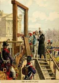 Execution of King Louis XVI and Marie Antoinette during the French  Revolution