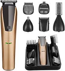 New Beard Trimmer 6 In 1 Trimmer For Men Cordless Hair Clippers Mustache Trimmer Nose Hair Trimmer Waterproof Usb Mustache Trimmer Hair Clippers Beard Trimming