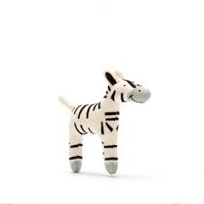 Maybe you would like to learn more about one of these? Knitted Organic Cotton Black White Zebra Small The Lovely Little Toy Shop
