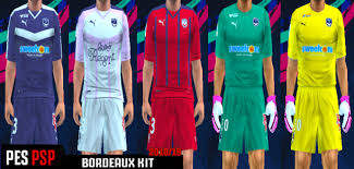 Football club des girondins de bordeaux (french pronunciation: Girondins De Bordeaux 2018 19 Kits Pes Psp Ppsspp Kazemario Evolution