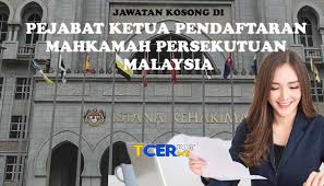 Pasal 24 c ayat (4) menentukan bahwa ketua dan wakil ketua mahkamah konstitusi dipilih dari dan oleh hakim konstitusi. Jawatan Kosong Di Pejabat Ketua Pendaftaran Mahkamah Persekutuan Malaysia Tcer My