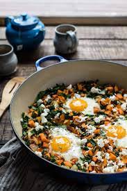 Sweet Potato Kale Breakfast Skillet Sweet Potato Kale Breakfast Skillet Recipes Vegetarian Brunch Recipes