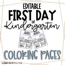 Help your kids celebrate by printing these free coloring pages, which they can give to siblings, classmates, family members, and other important people in their lives. Welcome To Kindergarten Coloring Page By Teacher Tales Of Miss Smith