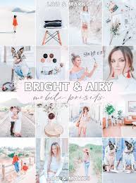 Mobile Lightroom Influencer Preset Bright Airy Includes 4 Presets For Bright Airy Images Bright Airy Mobile Lightroo Lou Marks Lightroom Presets Lightroom