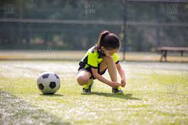 Main menu kids & baby. Girls In Soccer Stock Photos Offset