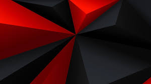 Black And White Geometric Wallpaper 1920x1080 Red And Black 3d Wallpaper Digital Art Minimalism Low Poly Geometry Triangle Red Black G Red And Black Wallpaper Black Wallpaper Red And Black Background