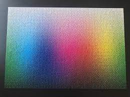 Clemens habicht's 1000 colours is a cmyk color gamut gradient jigsaw puzzle of 1000 pieces. Clemens Habicht 1000 Halftone Colours Jigsawpuzzles