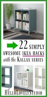 22 Best Hacks For Kallax Shelf Hello Lovely Ikea Hack Ikea Shelf Hack Kallax