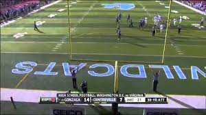 John's, shown in 2017, have been meeting on the football field for roughly a century. Gonzaga Football Game 2 At Centreville Va 2014 Youtube