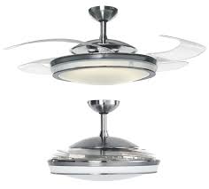 The same remote enables you to turn on and off. Hunter Fanaway Retractable Blade Ceiling Fan Pendant Light