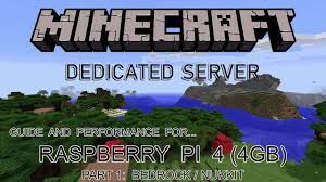 50% rabatt im ersten monat, sofort nach der bestellung online, 2 bis 32 slots. Raspberry Pi 4 Minecraft Bedrock Dedicated Server Part 1 Nukkit Youtube