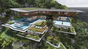 Maison Dementielle Sur Une Ile Imaginaire Villa De Luxe Hebergement Insolite Modele Architecture