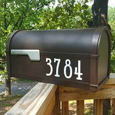 500 (number) — for other uses, see house number — noun a) the single object or multiple objects attached to a building (or an object. Gandalf Traditional Style Mailbox Numbers With Border