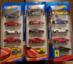 Ferrari f50 (2) helicopter (2) jaguar the. My Ferrari 5 Packs Hotwheels