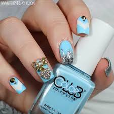 This baby blue base is the perfect canvas for small flowers, rainbows, clouds, or any other springtime design that you can think of. 82 Best Blue And Silver Nail Art Design Ideas