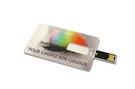Cle Usb Format Carte De Credit 16 Go Cadeau Personnalise E Goodies Fr