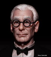 My 1/6th Michael Gough/Alfred 89 head sculpt. I was playing with paint and  rendering, special thanks to my wife for helping me figure out how to  render better.