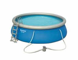 Bestway 56716 Oval Above Ground Pool With Swim Vista Porthole 549x274x122 Cm 56716 By Produceshop Similar Products Idfdesign