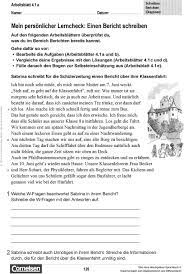 Mein Personlicher Lerncheck Einen Bericht Schreiben Pdf Free Download
