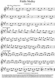 Violin Online Free Violin Sheet Music American Fiddle Medley Free Violin Sheet Music Violin Sheet Music Fiddle Music