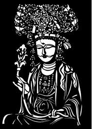 切り絵 de 仏像 ー菩薩編ー のんびり生きよう 仏像 奈良 法隆寺 菩薩
