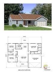 Ranch Style House Plan 94426 With 3 Bed 2 Bath 2 Car Garage Basement House Plans Dream House Plans Ranch House Plans
