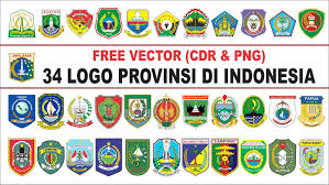 Free Vector 34 Logo Provinsi Di Indonesia Format Cdr Dan Png Tutoriduan Com