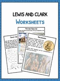 The sierra club does a beautiful job on lewis and clark. Lewis And Clark American Expedition Facts Worksheets For Kids