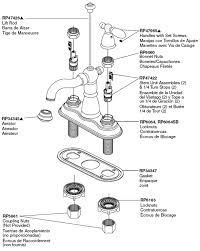 bathroom sink faucet parts names