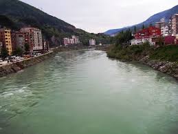 Borçka enlem, boylam, rakım verisi. Artvin Borcka Ve Coruh Nehri Mapio Net
