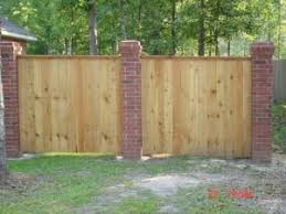 But if you plan to make a high fence, it is better to build it in one and a. Red Brick Pillar Fence Brick Columns Brick Pillars Brick And Wood