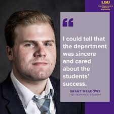 roadtophd #lsuche #graduatestudents #chemicalengineering