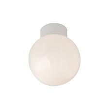 Zone 1 is for use inside a shower cubicle and around a bath and has a minimum ip rating of ip65, zone 2 is for use on the wall up to a height of 2.25m, again. Traditional Opal Glass Globe Ip44 Bathroom Ceiling Light Fitting By Happy Homewares Bathrooms Plus
