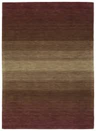 Visit a colorist or attempt to diy Burgundy And Brown Rug At Rug Studio