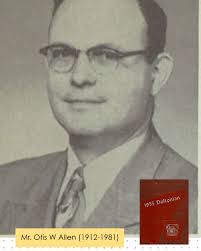 RollinsCollege Pres. Hugh McKean lays Prof. Edwin O. Grover's stone