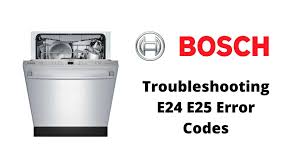 But, remember, it can throw you off. Troubleshooting Bosch Dishwasher E24 E25 Error Codes Diy Appliance Repairs Home Repair Tips And Tricks