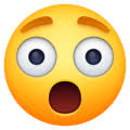 Easily copy and paste android and iphone emoji into twitter, gmail, or facebook. Astonished Face Emoji